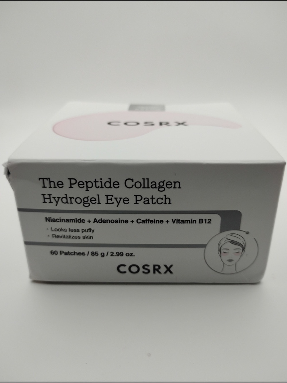 COS Peptide Collagen Hydrogel Eye Patch - Pink Accent